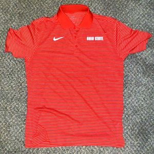 NWOT NIKE Ohio state Buckeyes polo